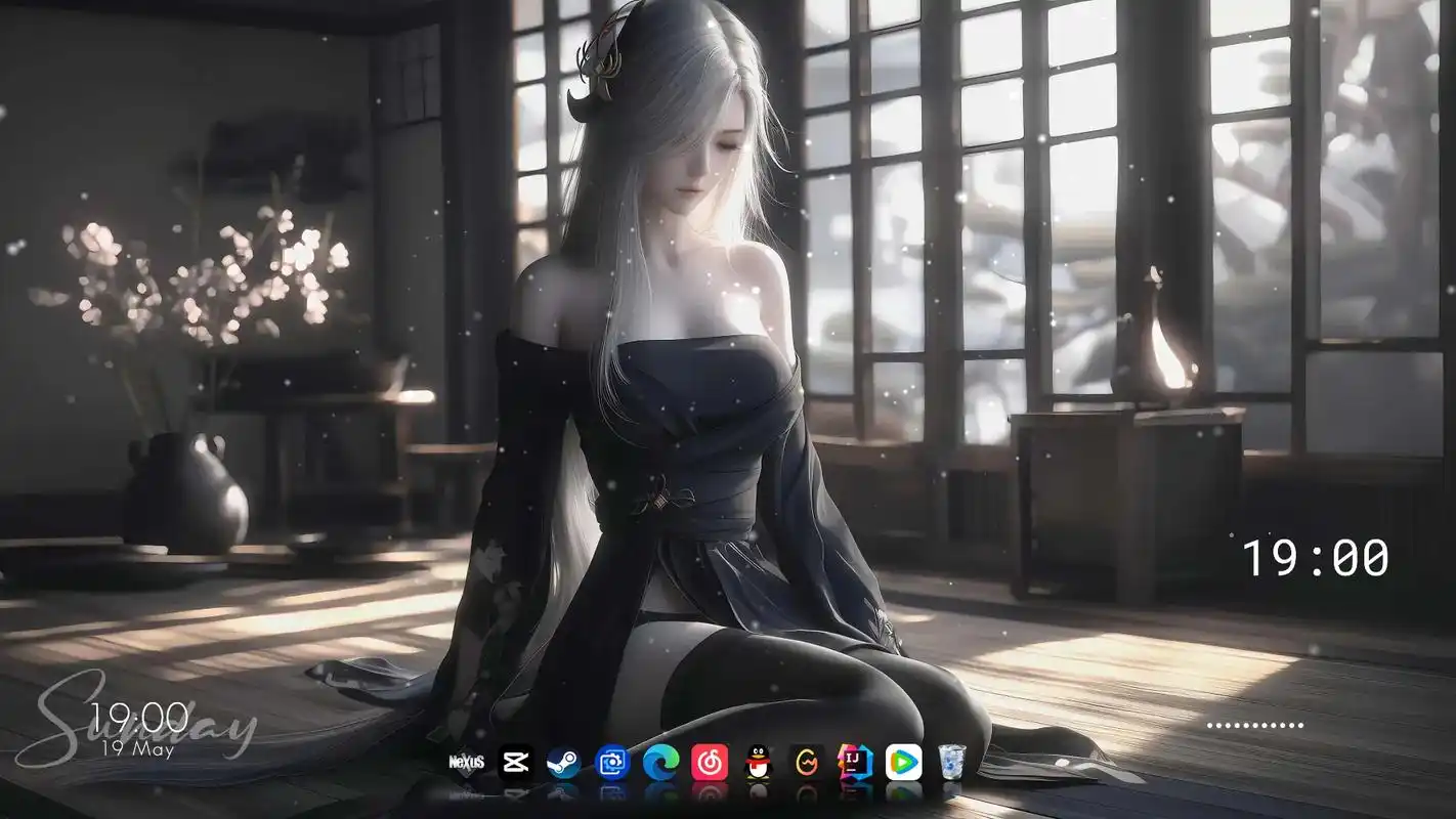 凄冷唯美感壁纸. #wallpaper#唯美 1