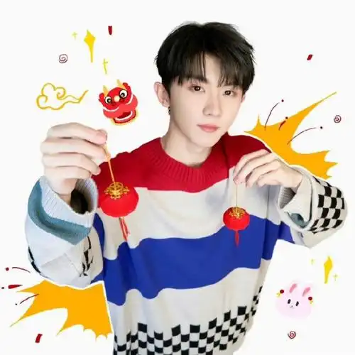 时代少年团兔年新春祝福##时代少年团兔年全员换头像