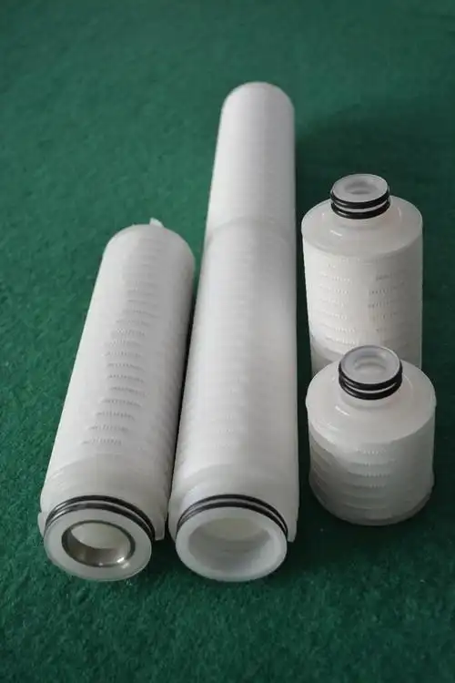 滤芯通过完整性检测应用领域超纯水过滤; ◎ 超纯电子化学品溶液过滤