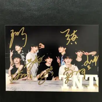时代少年团亲笔签名时代少年团tnt签名照笔保真周边宋亚轩刘耀文