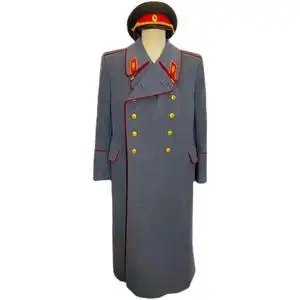 保真原品 苏联苏军m55m58 将官将军上将大衣 不带大檐帽苏联红军