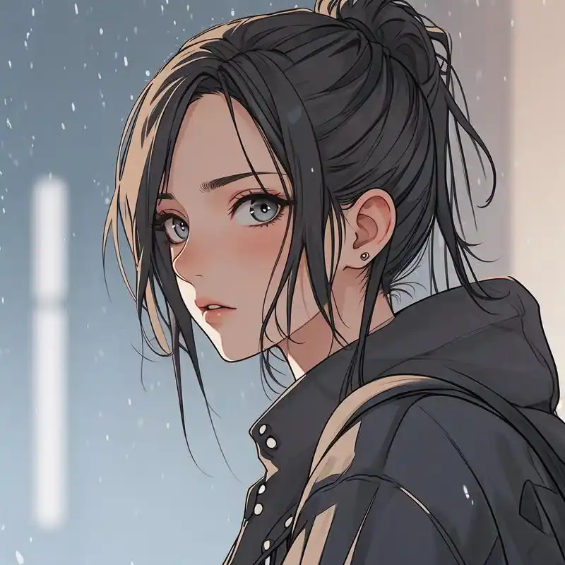 94 冷漠厌世的动漫女生头像 94