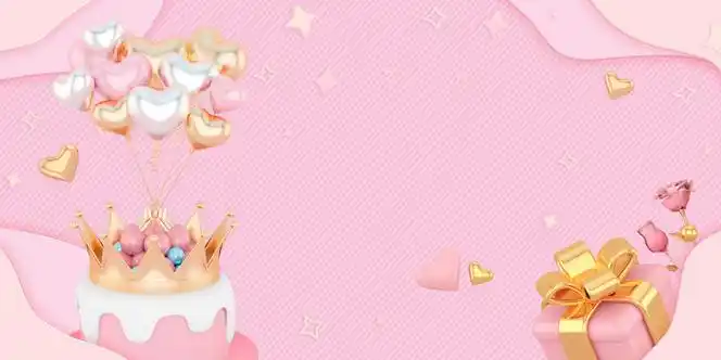 c4d生日派对背景