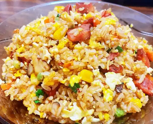 腊肠炒饭,你是不是第一步就做错了?_高清图集_新浪网