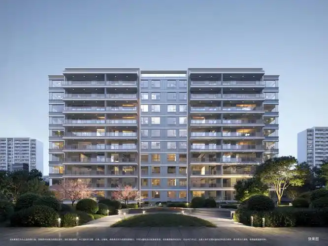 天津金茂晓棠外立面效果图