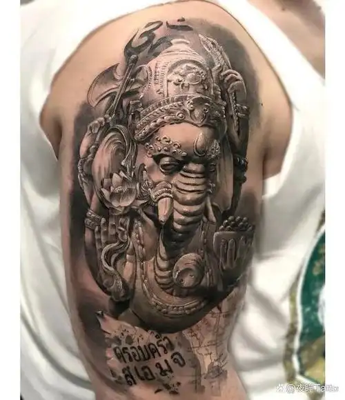 不动明王纹身含义及不动明王纹身图片推荐