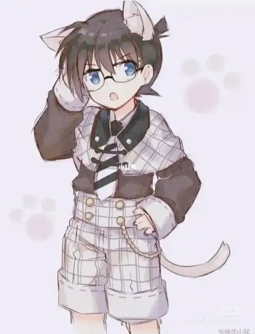 假如柯南变成猫二