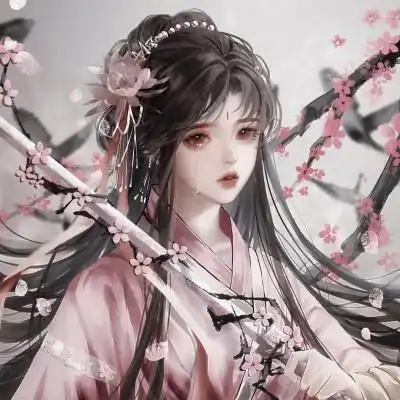 女生头像动漫古风梦幻闺蜜