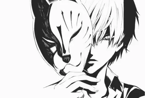 求类似这张图的面具男,谢谢,急用