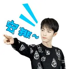 肖战的独家表情包,动图宇宙安排上了!