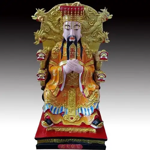 保生大帝圣诞 保生大帝神像 吴真人 花桥公吴夲 玻璃钢雕塑