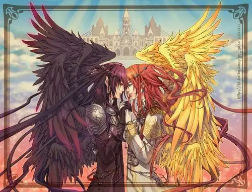 天神右翼 路西法和米迦勒这张图谁有更高清的图?