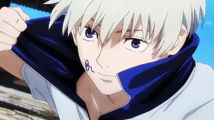 咒术回战#动漫白发男神三