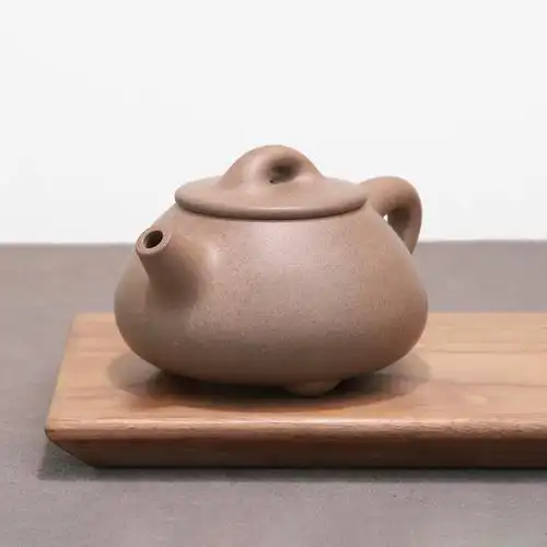 壶天福地王福君云雾沉香宜兴名家紫砂壶手工茶壶石瓢茶壶