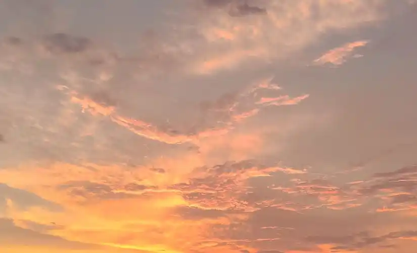 落日黄昏晓南昌交院的晚霞有你添的一抹吗