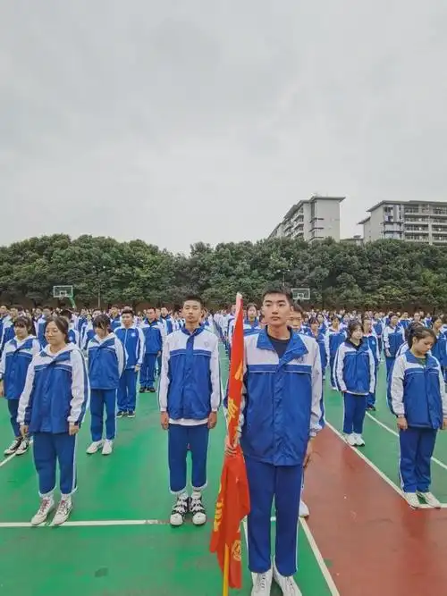 奔跑吧少年石室佳兴中学部跑操比赛炸响校园