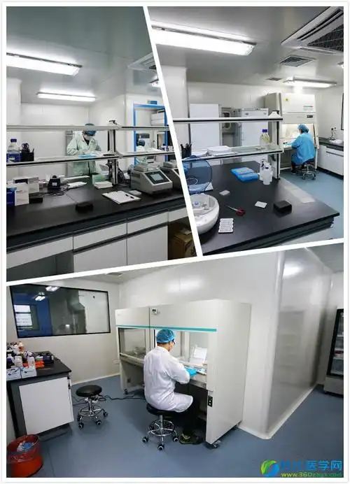 解码dna位于上海的研发实验室一角