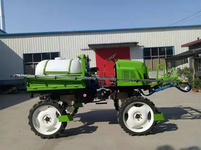 自走式打药机厂家直销四轮高杆喷雾器水旱两用打药机小麦打药机