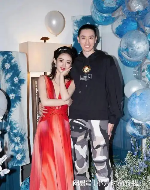 赵丽颖庆生,亲密搂腰似恋人,身份曝光赢祝福|小情侣|新恋情_网易订阅