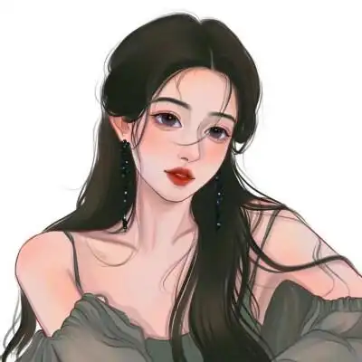 网红女生头像动漫手绘最火图片