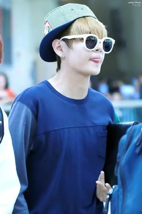 金泰亨蓝发##金泰亨kpop永一