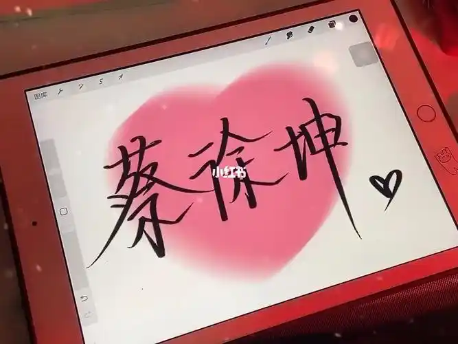 平板手写蔡徐坤