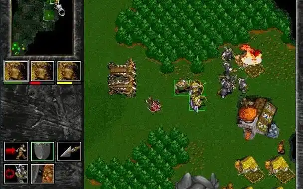 warcraft ii - tides of darkness 魔兽争霸2:黑潮 攻略10 ms-dos经典