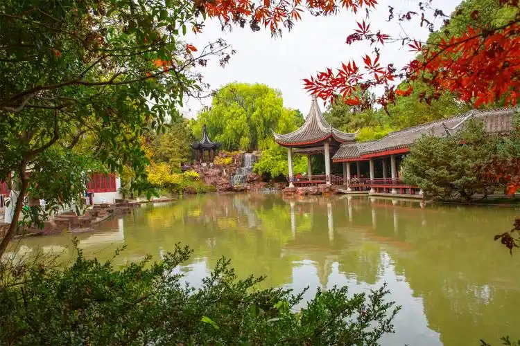 嘉兴范蠡湖公园秋韵