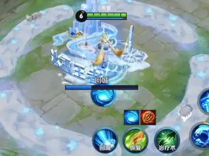 领取方法非常简单#王者荣耀 #抖音小助手 #冰雪回城特效