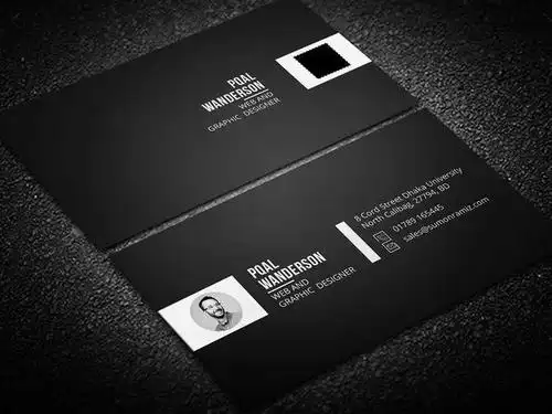 商务名片设计欣赏!品味与风格