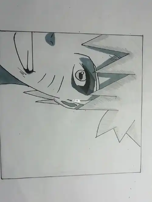 临摹一一漩涡鸣人