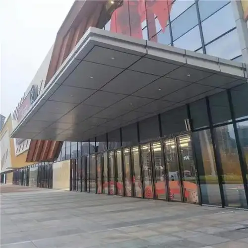 铝单板雨篷金属铝单板幕墙的安装方法