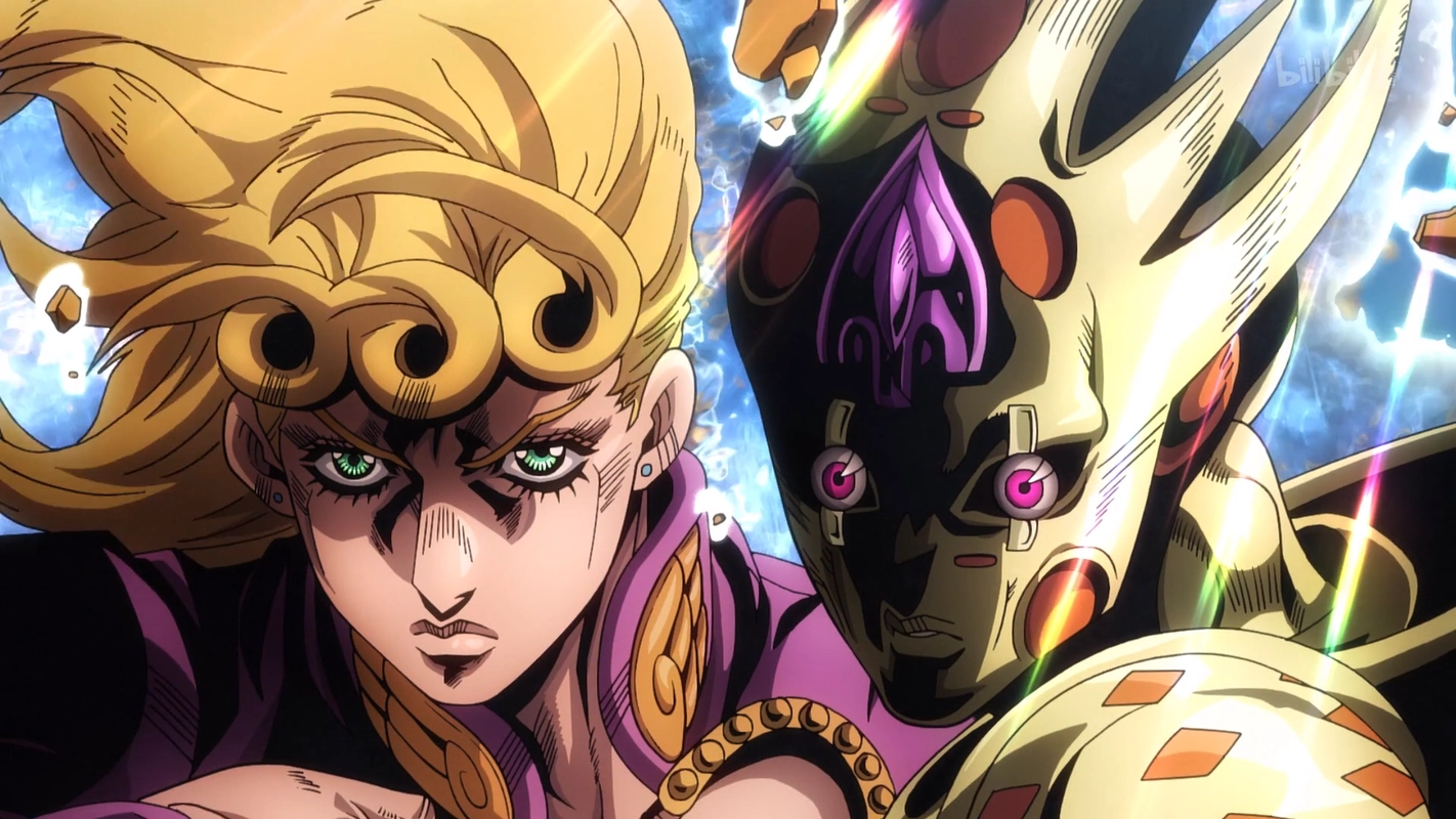 jojo黄金之风37话:布加拉提升天,黄金体验镇魂曲暴揍绯红之王