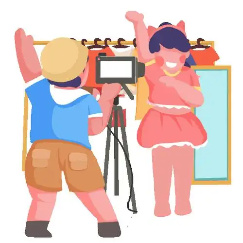 书店店铺建筑商铺动图gifgif动图旅行旅游摄影机拍照拍摄卡通动图gi