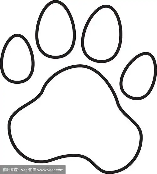 动物脚印图标