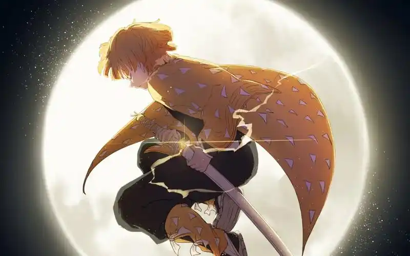 鬼灭之刃12集善逸拔刀120帧修复