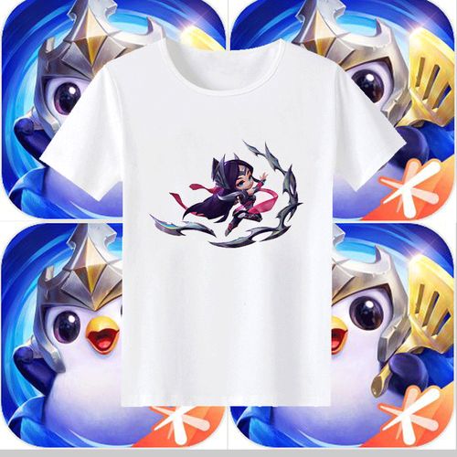 耀超金铲铲短袖 lol金铲铲之战短袖t恤至臻小小亚索游戏周边 短袖15