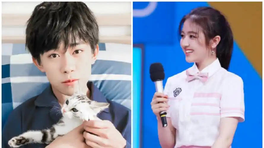 易烊千玺晒中戏通知书,李兰迪晒合影,偶像剧的男女主将成为同学