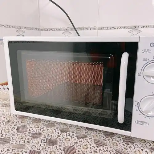 最后入手的是格兰仕家的这款平板加热迷你微波炉