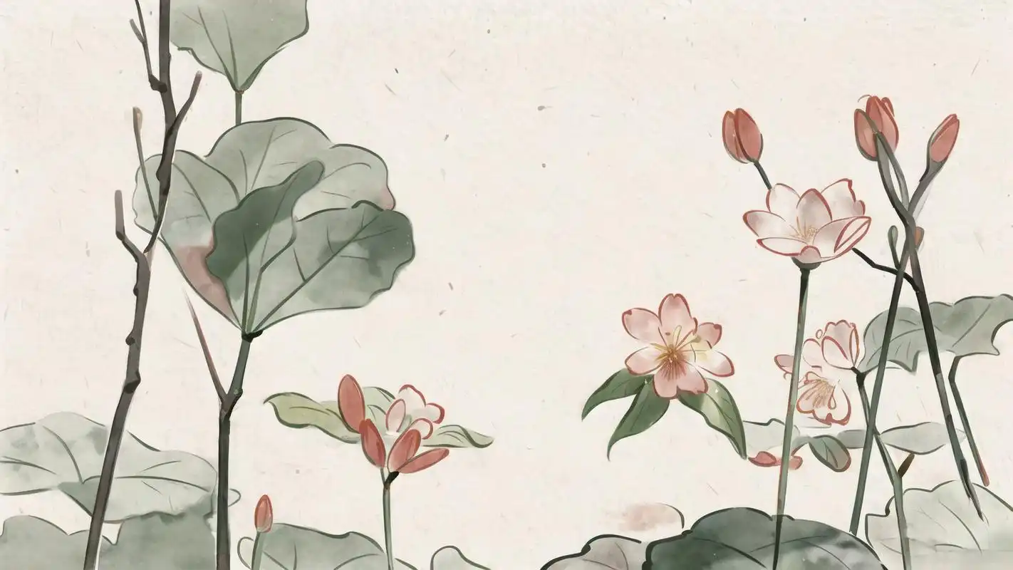 古风唯美壁纸来袭,淡雅背景太迷人94