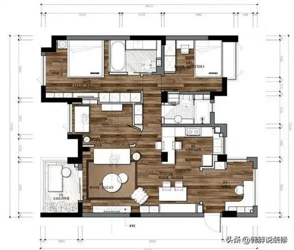 130㎡精装房嫌弃效果太简单翻新改造成北欧风满满的高级感