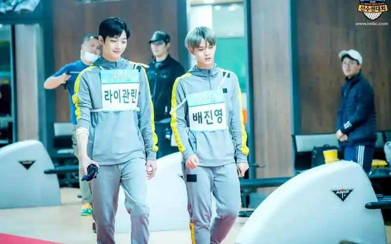 【赖冠霖&裴珍映】180206 偶像运动会特别项目保龄球练习照片视频集