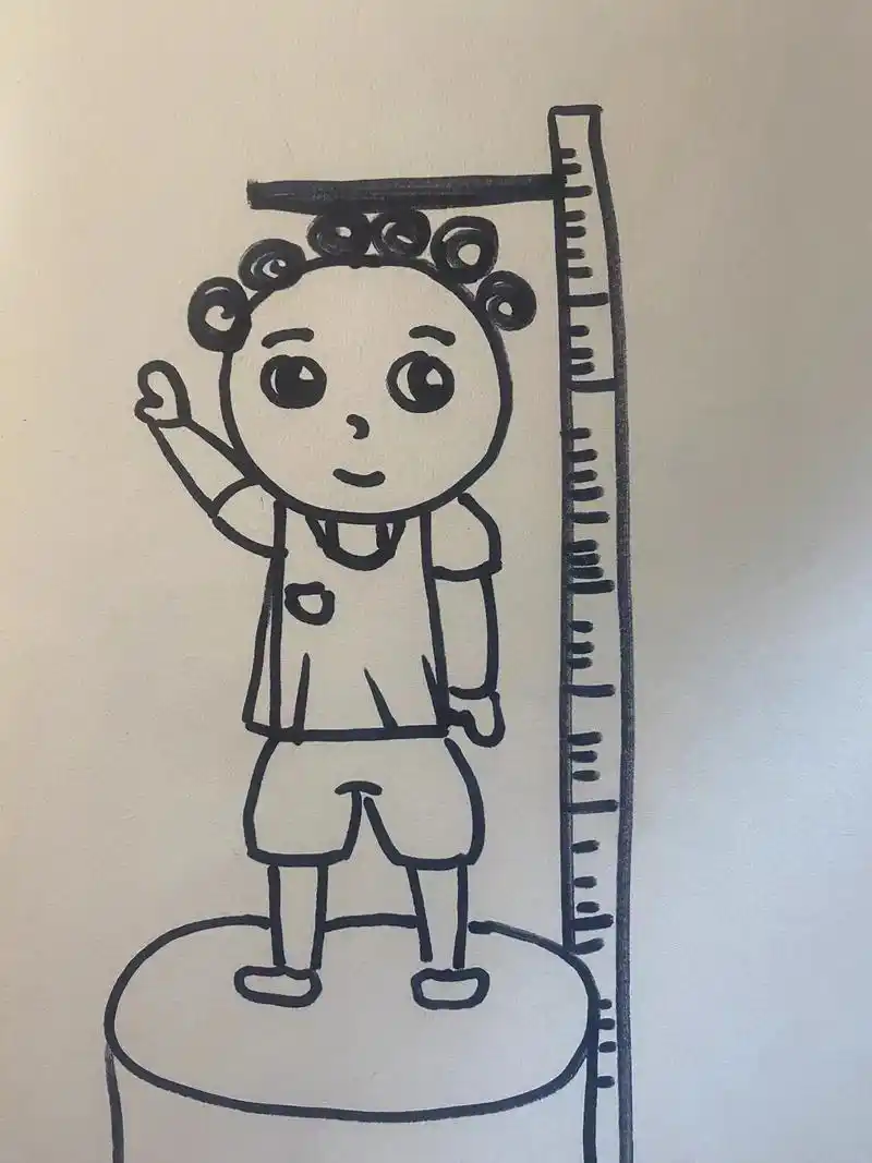 创意美术我长高了 - 抖音