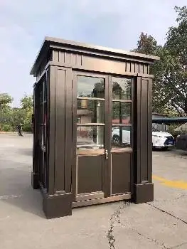 长春成品岗亭厂家施工单位通道岗亭白钢活动房订制