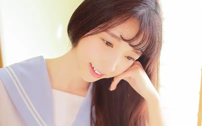 美女壁纸 jk制服美女清新性感私房写真图片壁纸 (3/ 9) 2017-11-24 13