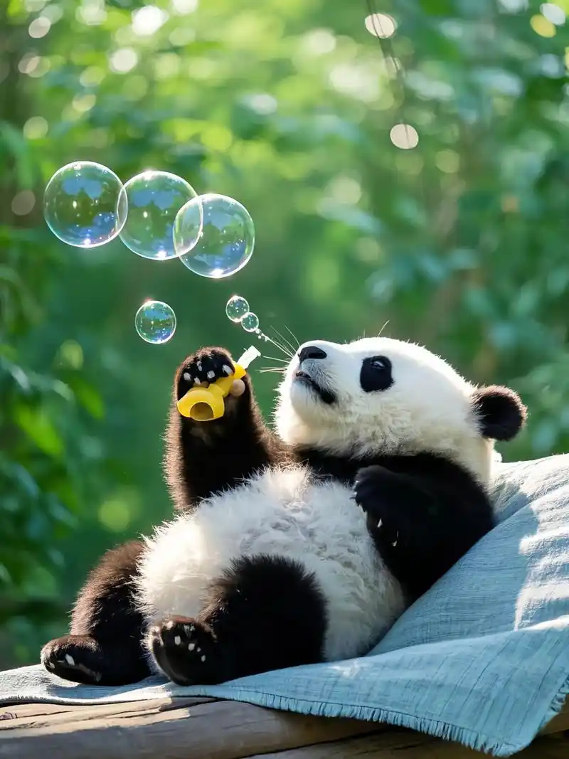 熊猫高清壁纸.喜欢随取!至于是哪些🍙宝宝,你们看都像谁呢