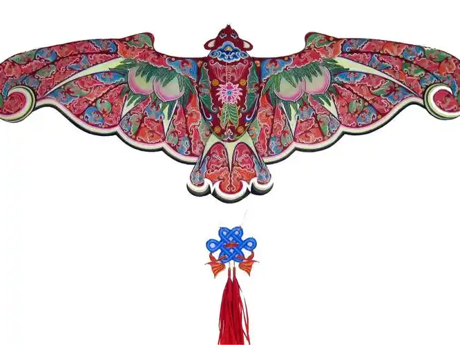 祝您六时吉祥.与老爷子合作的软翅风筝《百福骈臻》.