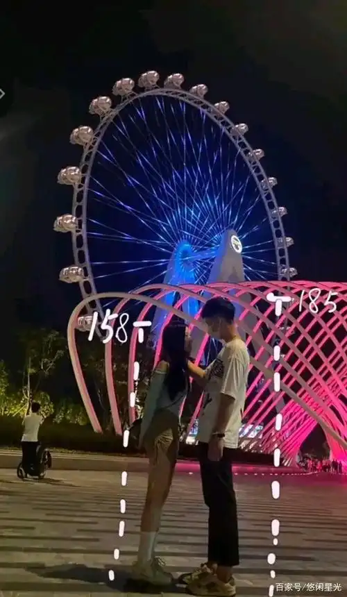 最近一张照片的男生和女生的身高差引发热议,促使照片本人再次回应.