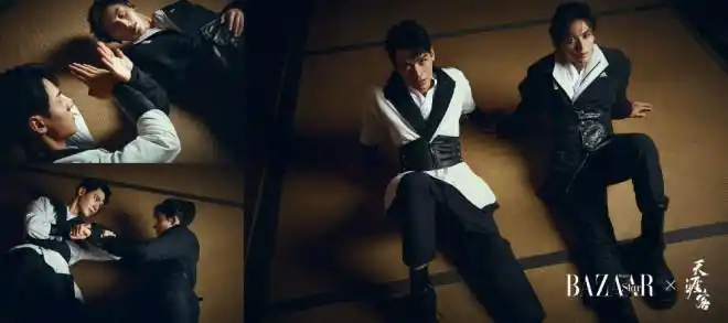 芭莎婚庆营业龚俊张哲瀚山河令曝时尚大片