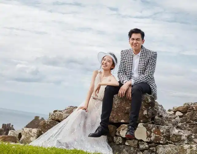 张若昀唐艺昕婚纱照,图库-回车桌面